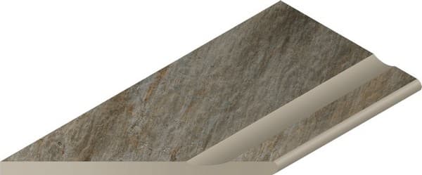 Бортик Манетик Дарк 30x60 с выемкой закруглённый левый X2 (620090000214)