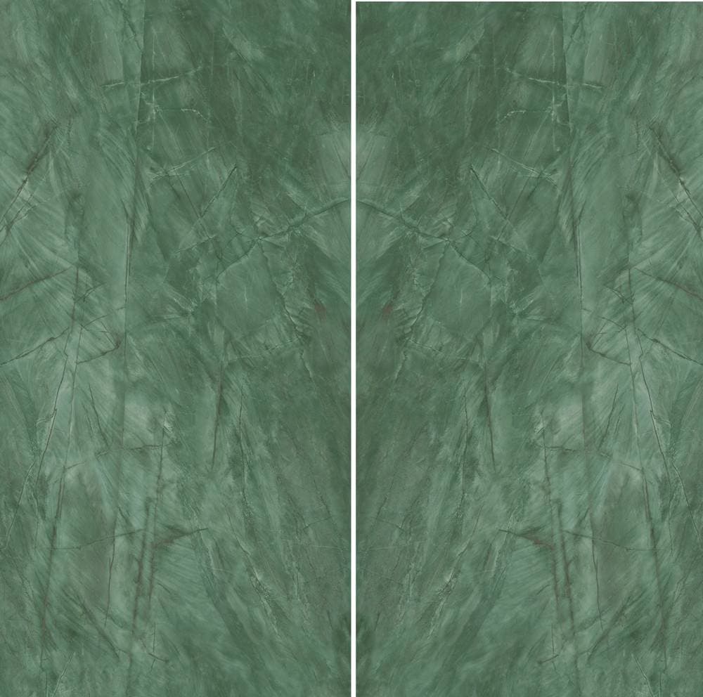 Керамогранит Exotic Green Bookmatch Polished 12 mm ST (A9CO)  1 плитка