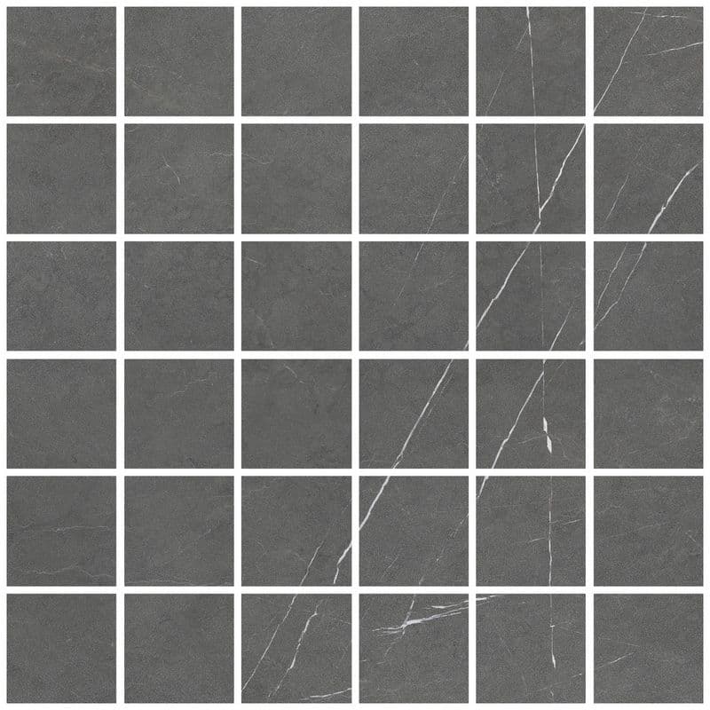 Allure Mosaic 55 Anthracite Anti-Slip 30x30