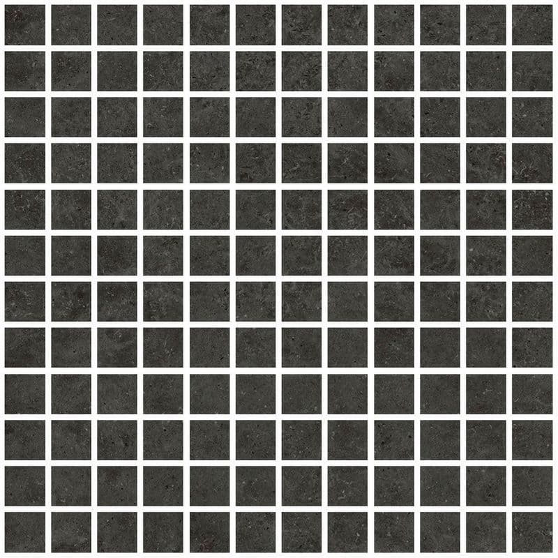 Beren Black Mosaic 25 Natural 30x30