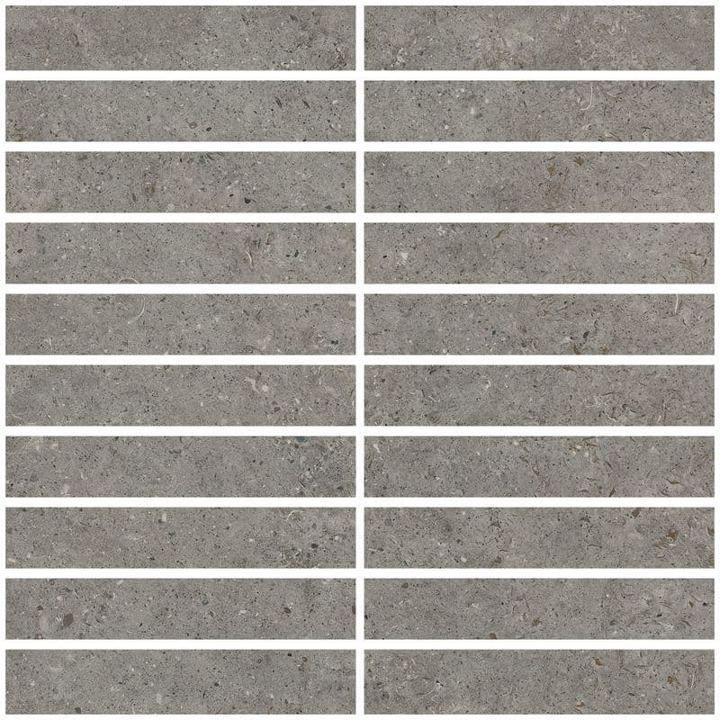 Beren Dark Grey Mosaic 315 Natural 30x30