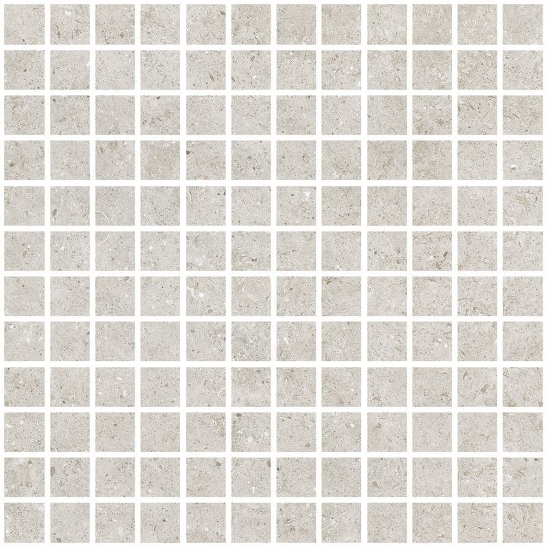 Beren Light Grey Mosaic 25 Anti-Slip 30x30