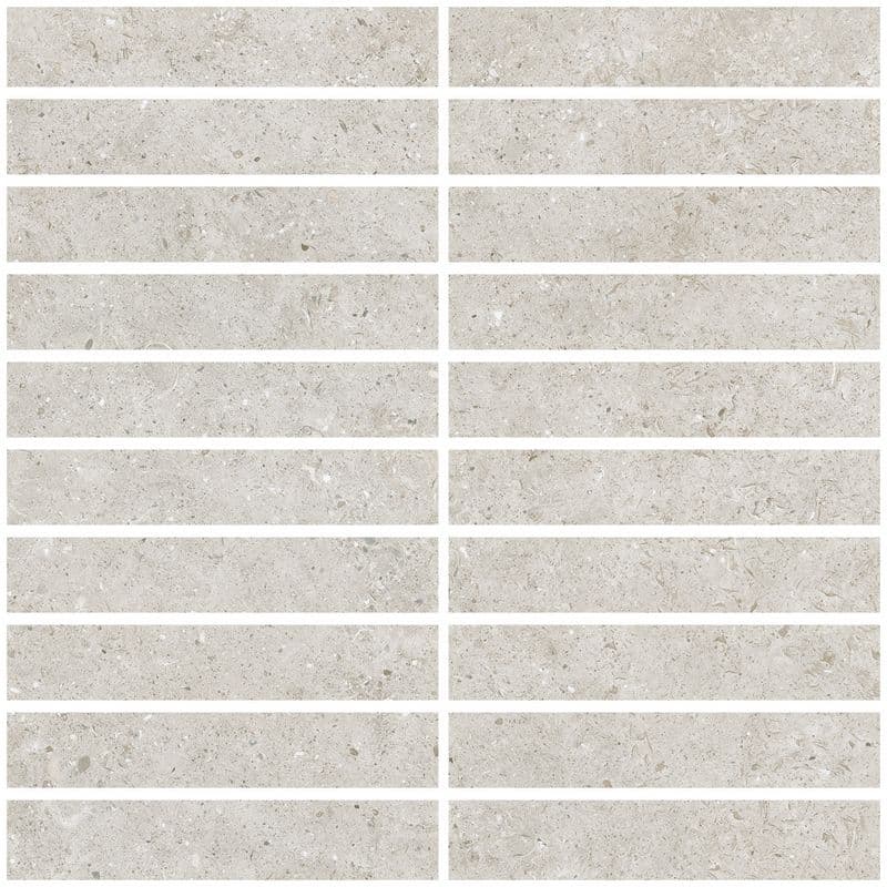 Beren Light Grey Mosaic 315 Natural 30x30