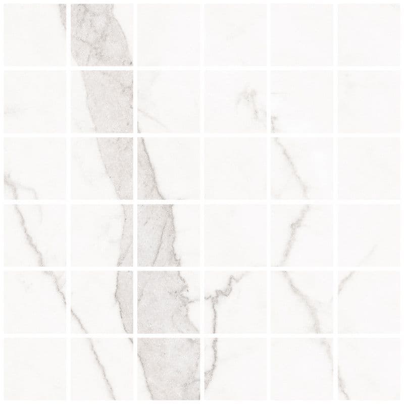 Blanc Calacatta Mosaic 55 Soft 30x30