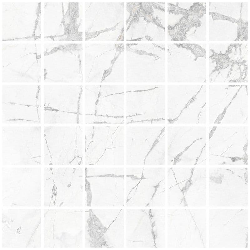 Blanc Invisible Mosaic 55 Soft 30x30