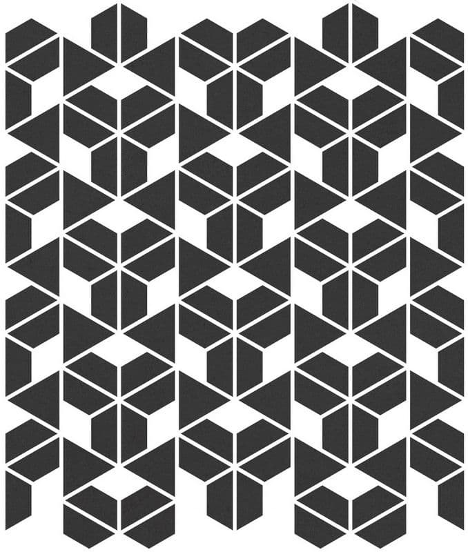 Cava Black Mosaic, A, 22,8x27,8
