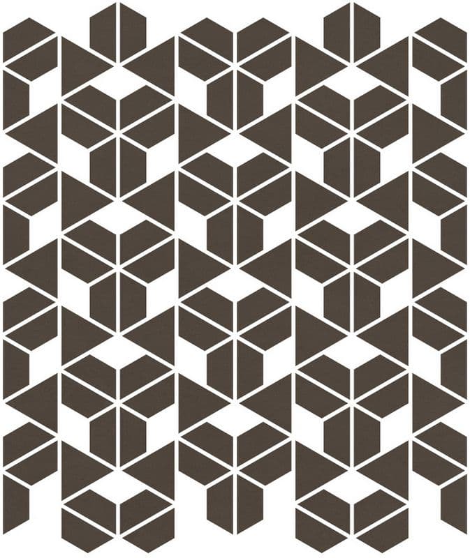 Cava Brown Mosaic, A, 22,8x27,8
