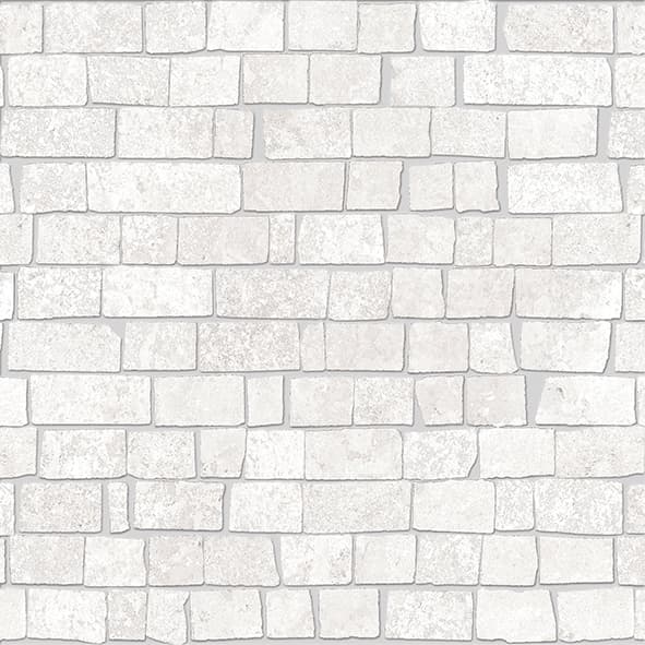 Chateau Mosaico Petite Mur Blanc Naturale 30x30