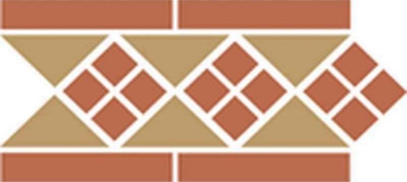 Декор Top Cer Octagon Border Lisbon-1 With 1 Strip (Tr.03, Dots 04, Strips 04)