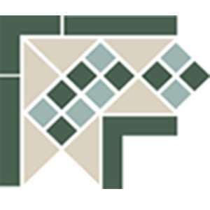 Декор Top Cer Octagon Corner Lisbon With 1 Strip (Tr.16, Dots 13+18, Strips 18)