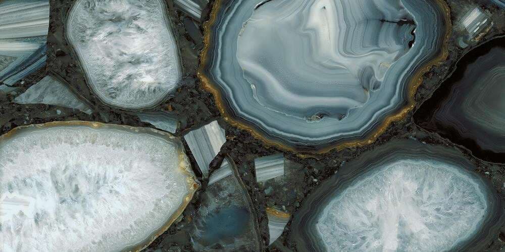 Tele Di Marmo Precious Agate Azure Lappato 120x278