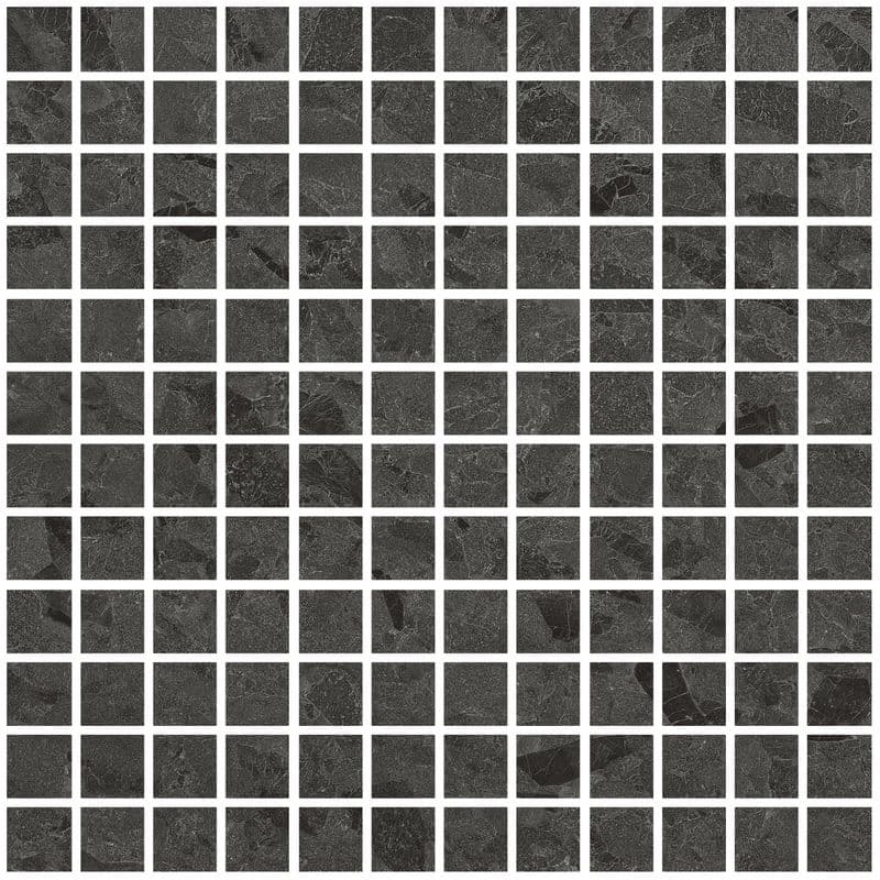 Eme Mosaic 25 Anthracite Soft 30x30