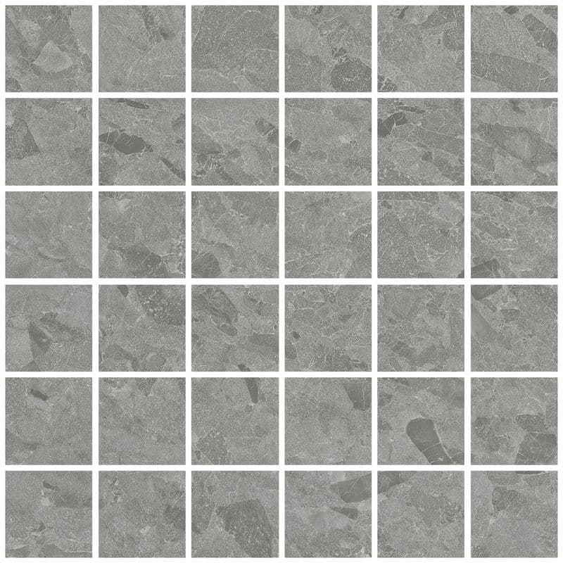 Eme Mosaic 55 Grey Anti-Slip 30x30