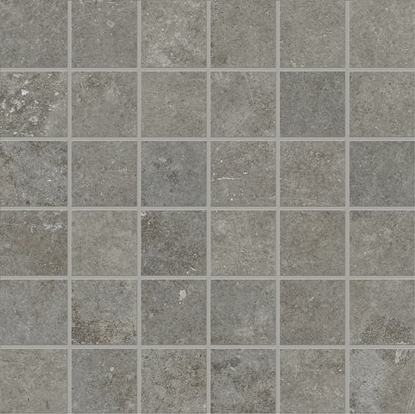 Fabrika Mosaico Dark Grey Silktech 30x30