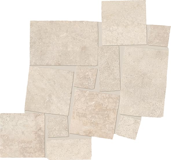 Fabrika Mosaico Blokko Sand Silktech 34,1x34,3