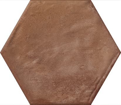 Forme Esagona Terracotta 21x18,2
