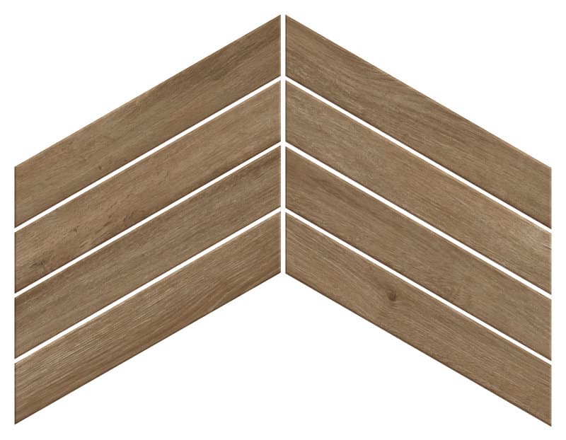 Fusion Oak Rustic Chevron