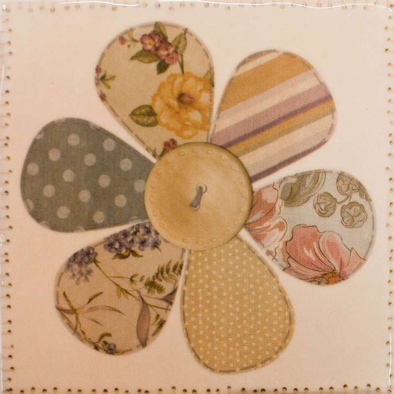 Керамическая плитка Tissu Patch 1 15x15