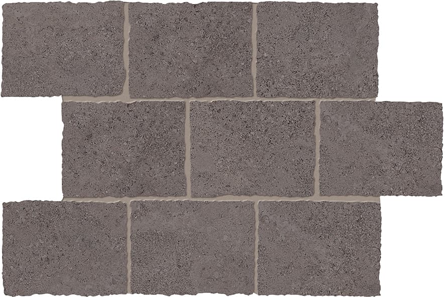 Landscape Mosaico Muretto Antracite Silktech 30x45