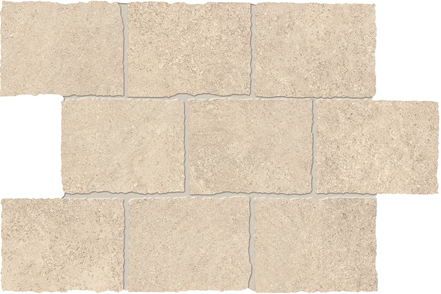 Landscape Mosaico Muretto Sabbia Silktech 30x45
