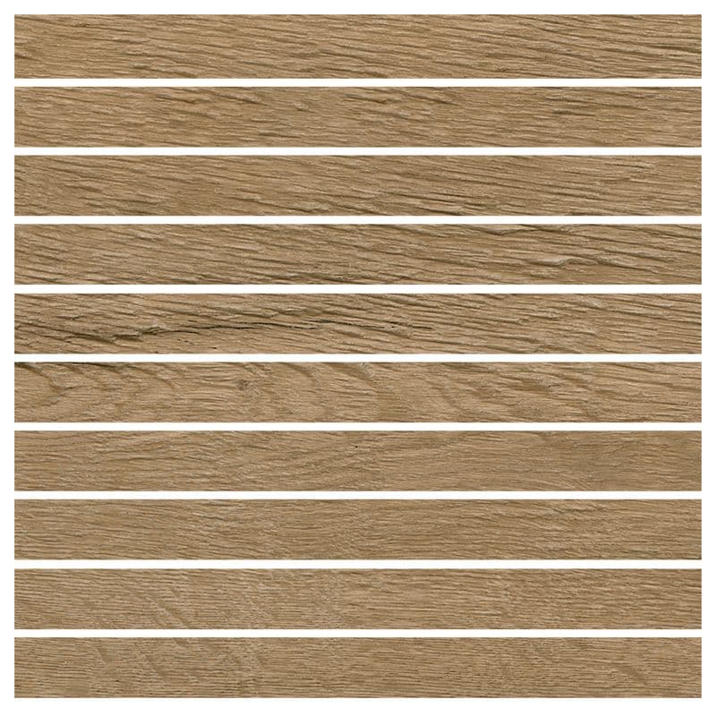 Niu Light Walnut Mosaic 330 30x30