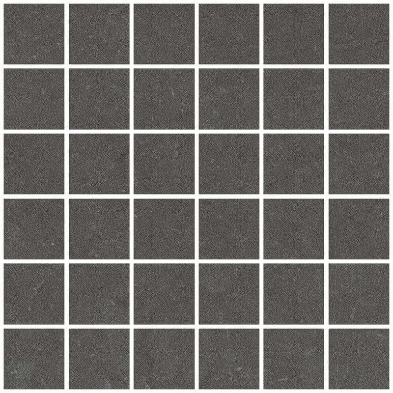Noon Mosaic 55 Anthracite Soft 30x30