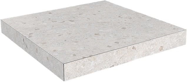 SG631820R/GCA Ступень угловая клееная Терраццо бежевый светлый  33x33x0,9