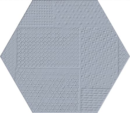 Sixty Esagona Timbro Cielo Silktech 21x18,2