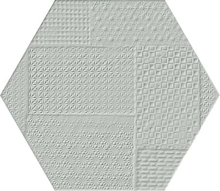 Sixty Esagona Timbro Salvia Silktech  21x18,2
