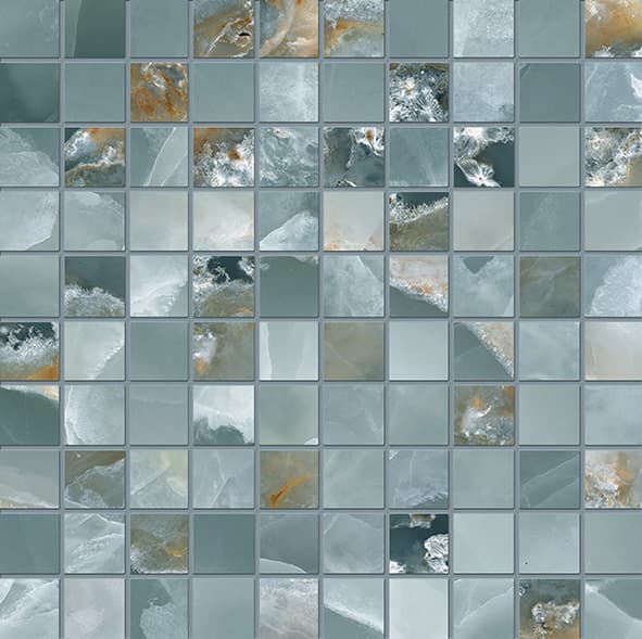 Tele Di Marmo Onyx Mosaico Onyx Green Lappato 30x30