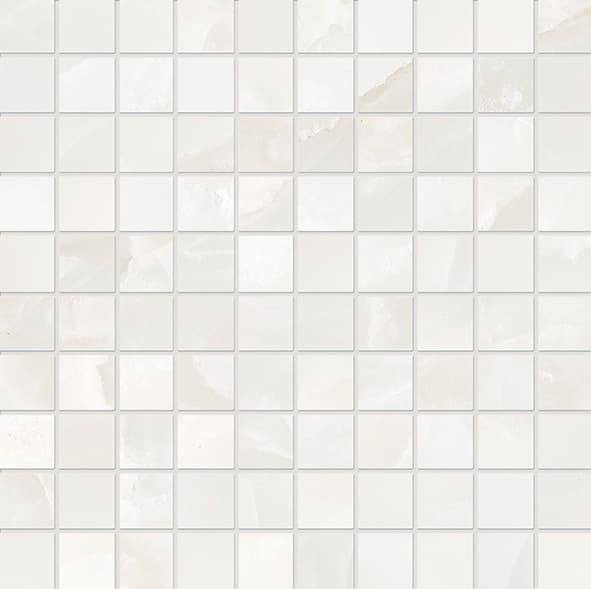 Tele Di Marmo Onyx Mosaico Onyx Ivory Silktech 30x30