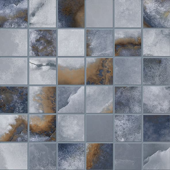 Tele Di Marmo Onyx Mosaico Onyx Blue Lappato 30x30