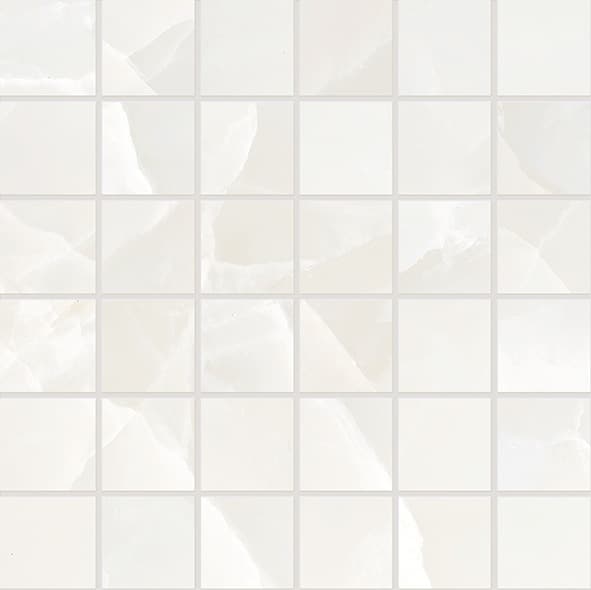Tele Di Marmo Onyx Mosaico Onyx Ivory Silktech 30x30