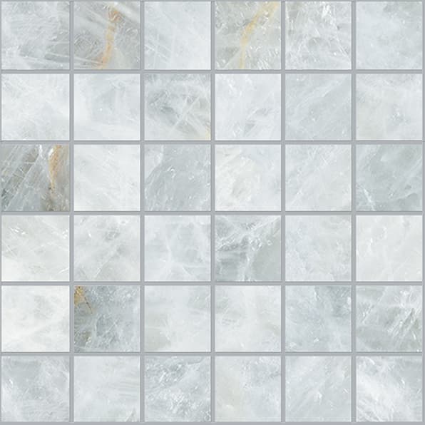 Tele Di Marmo Precious Mosaico Crystal Azure Lappato 30x30