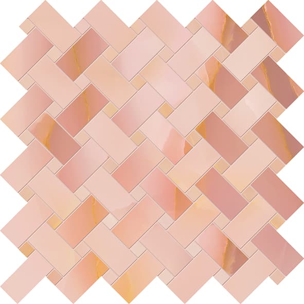 Tele Di Marmo Pure Onyx Intrecci Onyx Malva Silktech 30x30