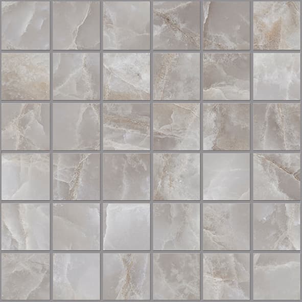 Tele Di Marmo Reloaded Mosaico Onice Klimt Lappato 30x30