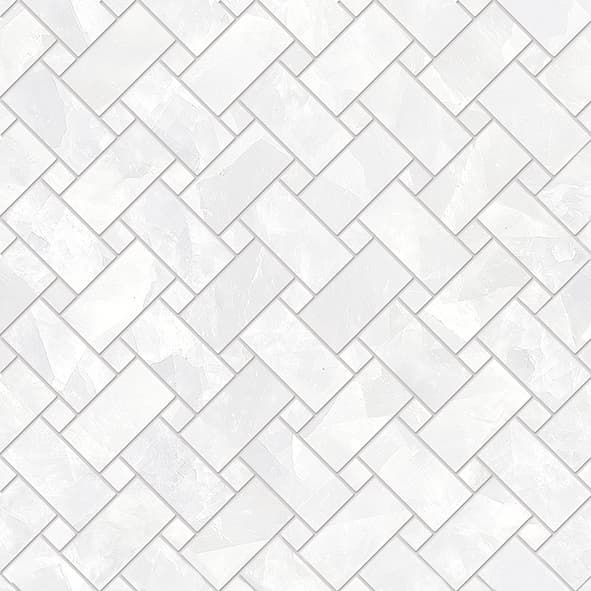 Tele Di Marmo Revolution Intrecci Thassos Naturale  30x30