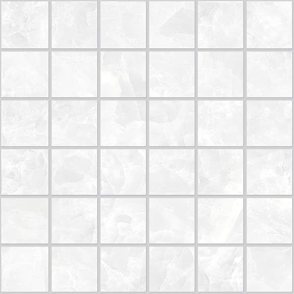 Tele Di Marmo Revolution Mosaico  Thassos Lappato 30x30