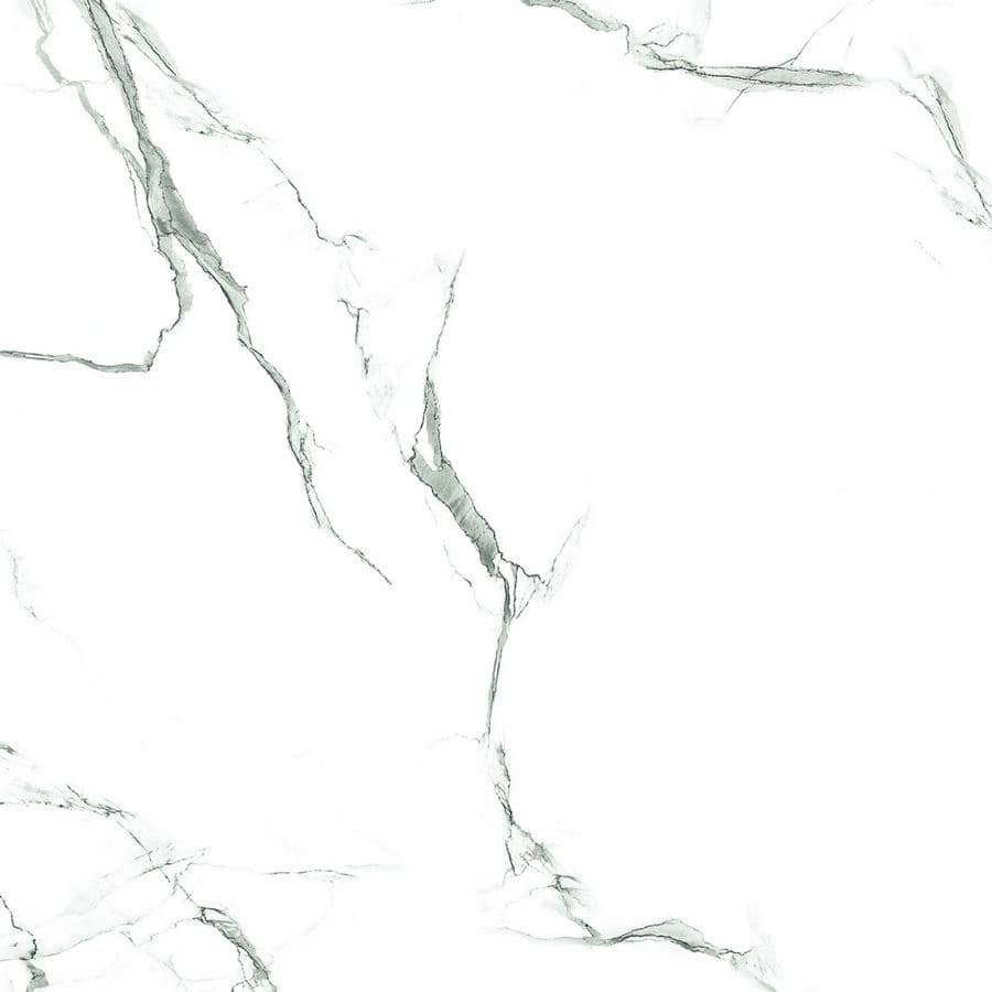 Керамогранит Maimoon Ceramica Глосси Джемини Вайт/Glossy Gemini White 60x60 см