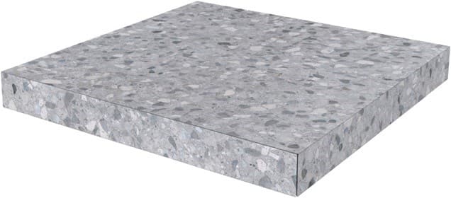 SG632620R/GCA Ступень угловая клееная Терраццо серый 33x33x0,9